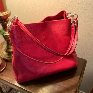 Brand new red coach bag